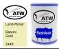 Preview: Land-Rover, Batumi Gold, 2449: 500ml Lackdose, von ATW Autoteile West.